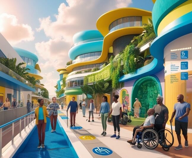 Arquitectura accesible para un mundo inclusivo