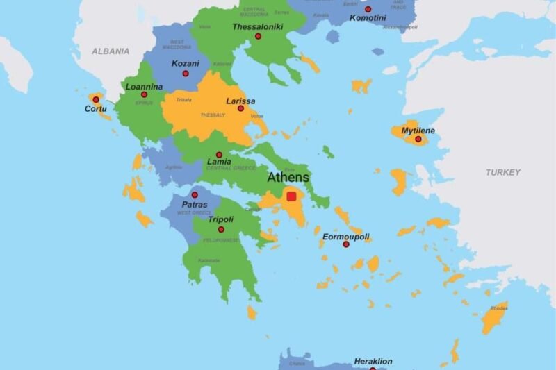 Descubre los mapas más útiles para explorar Atenas